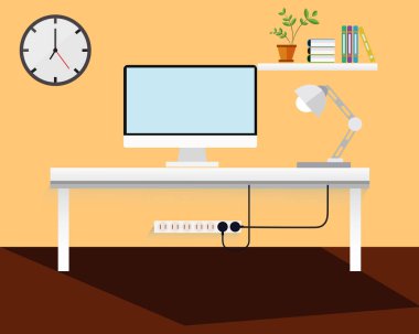 Yaratıcı office modeli işyerinde Oda.