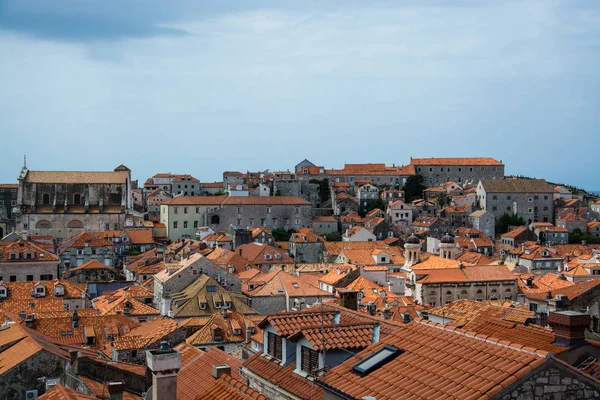 Dubrovnik Una Ciudad Croata Mar Adriático Uno Los Destinos Turísticos — Foto de Stock