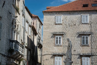 Trogir bir tarihi liman ilçesinde split-Dalmaçya, Hırvatistan Adriyatik kıyısındaki yeri,