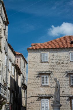 Trogir bir tarihi liman ilçesinde split-Dalmaçya, Hırvatistan Adriyatik kıyısındaki yeri,