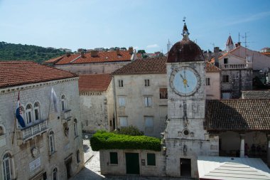 Trogir bir tarihi liman ilçesinde split-Dalmaçya, Hırvatistan Adriyatik kıyısındaki yeri,