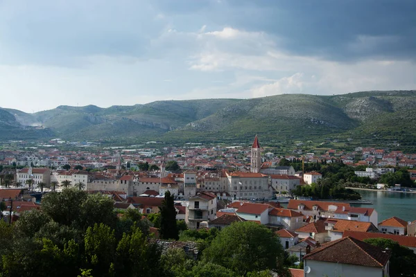 Trogir Ist Eine Historische Stadt Und Hafen Der Adriatischen Küste — Stockfoto