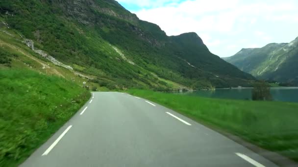 Briksdalsbreen Est Des Bras Les Accessibles Les Connus Glacier Jostedalsbreen — Video