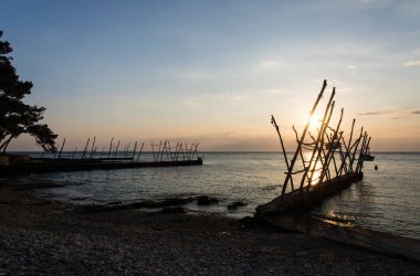 Savudrija Kuzeybatı Istria, Hırvatistan ve onun asılı tekneler için bilinen bir kıyı yerleşim yeridir.