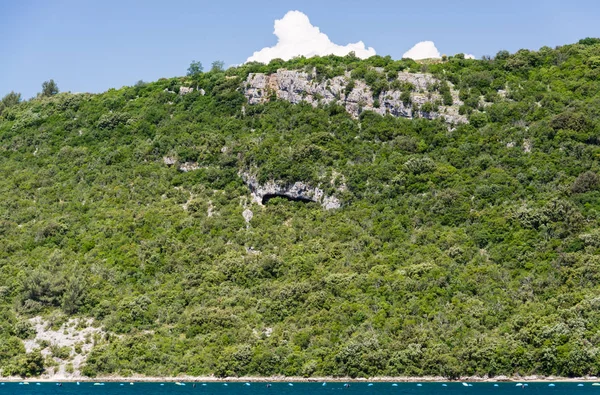 Baía Lim Vale Uma Característica Geográfica Peculiar Costa Ocidental Ístria — Fotografia de Stock