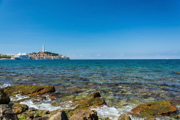 Rovinj Ist Eine Stadt Kroatien Der Nördlichen Adria Kroatien — Stockfoto