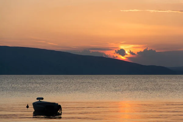 Senj Adalah Sebuah Kota Tua Pantai Adriatik Atas Kroasia Simbol — Stok Foto