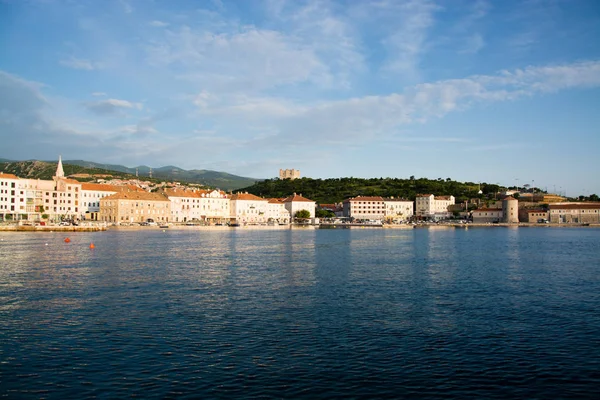 Senj Una Città Vecchia Sulla Costa Adriatica Superiore Croazia Simbolo — Foto Stock