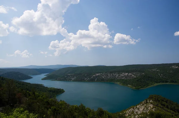 Taman Nasional Krka Adalah Salah Satu Taman Nasional Dalmatia Kroasia — Stok Foto