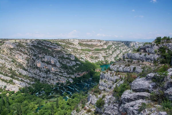 Taman Nasional Krka Adalah Salah Satu Taman Nasional Dalmatia Kroasia — Stok Foto