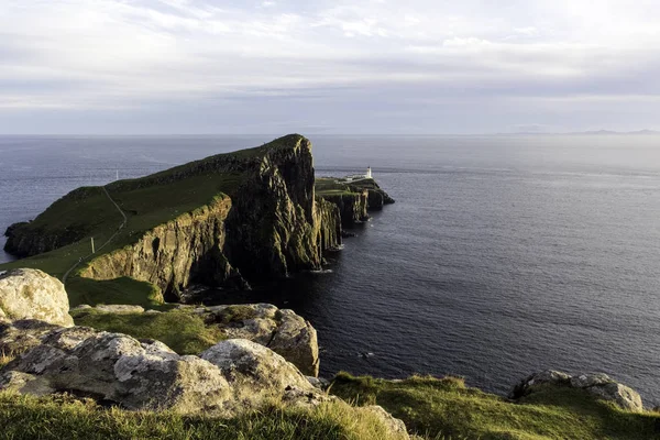 Neist Point Punto Vista Sobre Punto Más Occidental Isla Skye —  Fotos de Stock