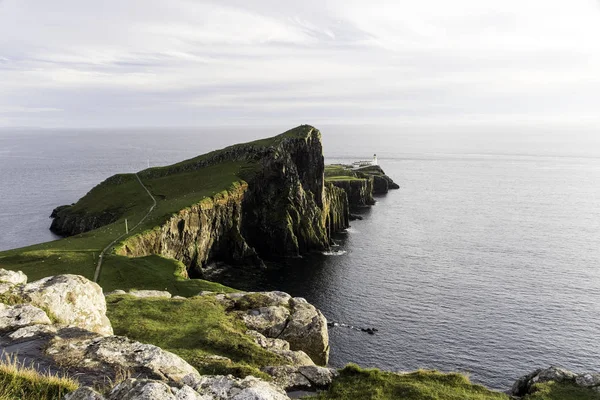 Neist Point Punto Vista Sobre Punto Más Occidental Isla Skye —  Fotos de Stock