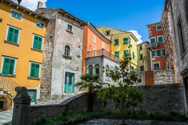 Labin Est Une Ville Comté Istrie Croatie Images De Stock Libres De Droits