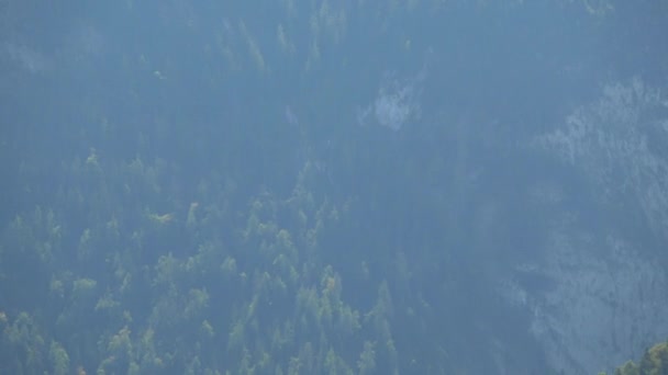 Karwendel Büyük Dağ Kuzey Kireçtaşı Alps Aralığıdır — Stok video