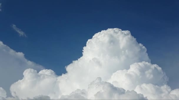 Video Van Snelle Beweging Van Onweer Wolken Kroatië — Stockvideo