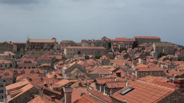 Dubrovnik Una Città Croata Sul Mare Adriatico Una Delle Mete — Video Stock