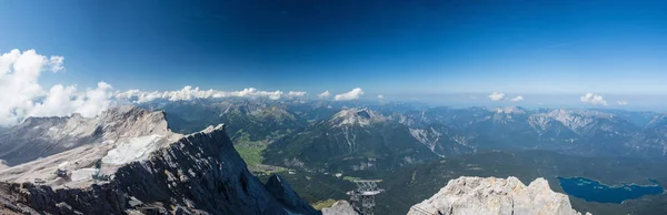 Zugspitze Pico Más Alto Las Montañas Wetterstein Así Como Montaña —  Fotos de Stock