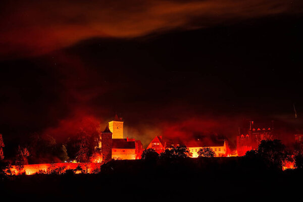 Ротшильд-дер-Фабер - город в округе Анфаль (Средняя Франкония) франкоязычного региона Бавария, Германия..