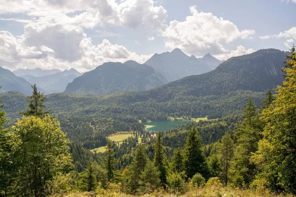 Las Montañas Wetterstein Son Grupo Montañoso Los Alpes Calizos Del — Foto de Stock