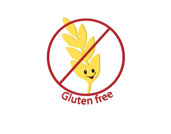 Glutensiz gıda simgesi - renkli