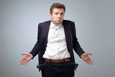 boş cebine el gösterilen iflas iş adamı