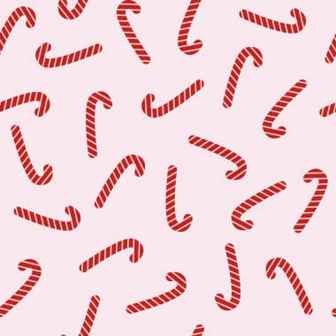 şeker kamışı ile dikişsiz desen, noel arka plan