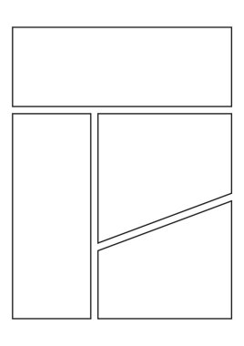 çizgi roman defteri sayfası