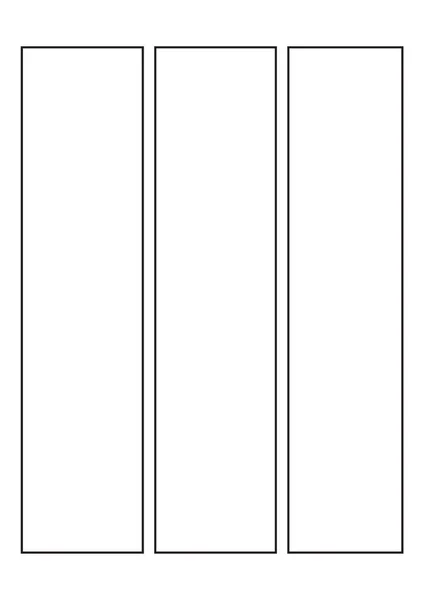 Blank Comic Book, idéal pour les idées créatives pour les enfants et les adultes — Image vectorielle