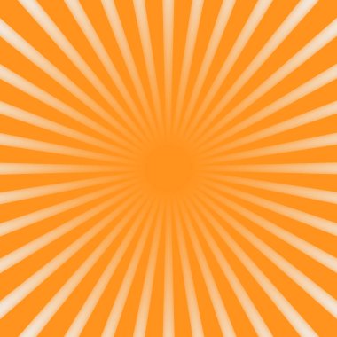 turuncu ışınları ile vektör arka plan
