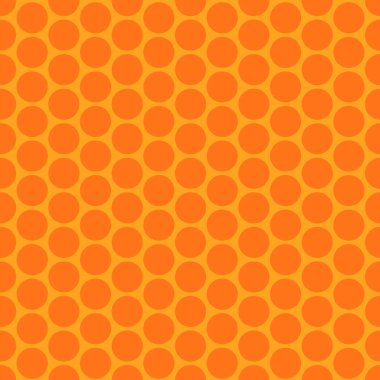 turuncu daireler, cadılar bayramı arka plan ile sorunsuz desen