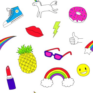 Modern pop sanat çıkartması