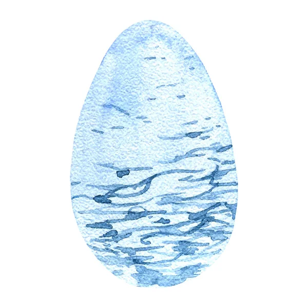 Blau Gefleckte Aquarell — Stockvektor