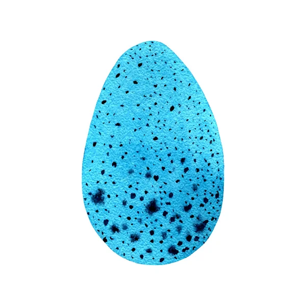 Голубое Пятнистое Яйцо — стоковый вектор