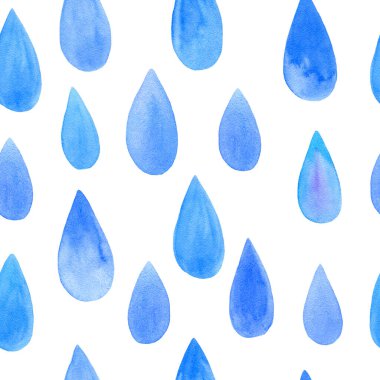 Suluboya damlaları ile kusursuz desen