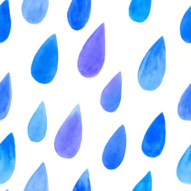 Suluboya damlaları ile kusursuz desen