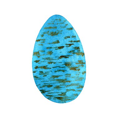 Vahşi kuş yumurtası, suluboya resim