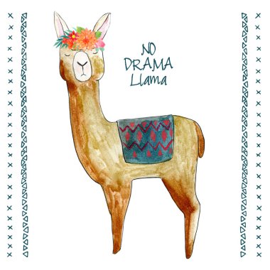 Suluboya lama ile yazdır, drama lama yok.