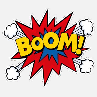 Konuşma balonu Pop Sanat Çizgi Roman Ses Efekti