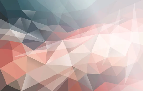 Fond Polygonal Gradient Gris Rouge — Image vectorielle