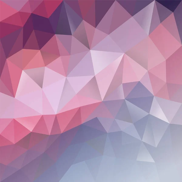 多角形の背景のグラデーションの紫光 — ストックベクタ