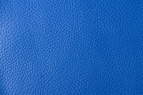 Ecopelle Texture Blu Colore Macro Fotografia Blu — Foto Stock