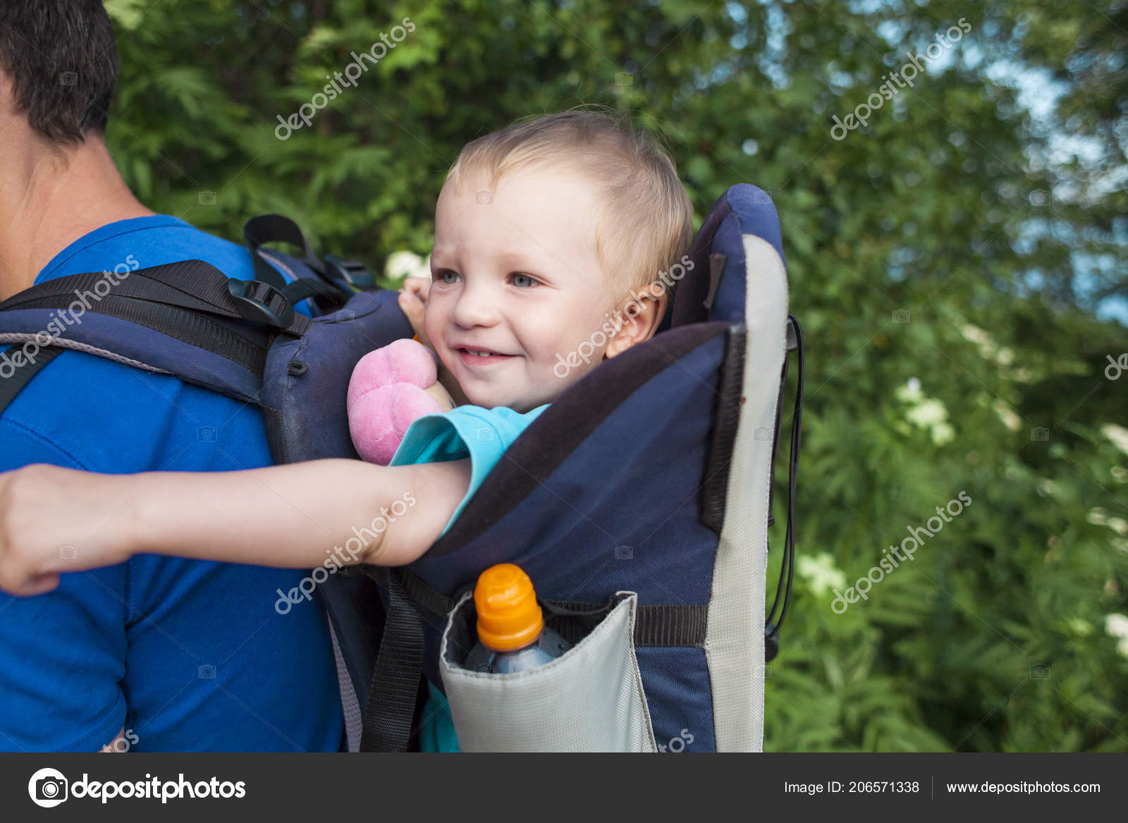 baby in a backpack