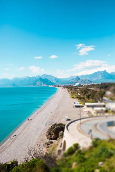 Praia em Antalya . — Fotografia de Stock