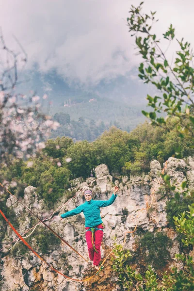 Destaque nas montanhas . — Fotografia de Stock