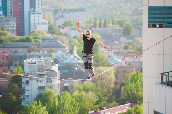 Highline over the city. — Stock Photo, Image