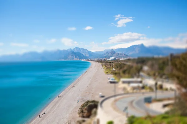 Stranden i Antalya. — Stockfoto