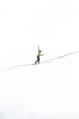Highliner beyaz bir arka plan üzerinde. 