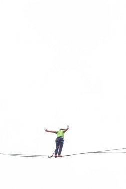 Highliner beyaz bir arka plan üzerinde. 