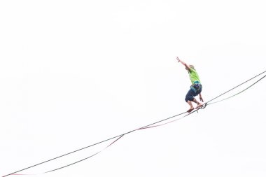 Highliner beyaz bir arka plan üzerinde.