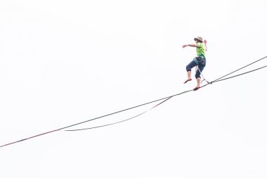 Highliner beyaz bir arka plan üzerinde.